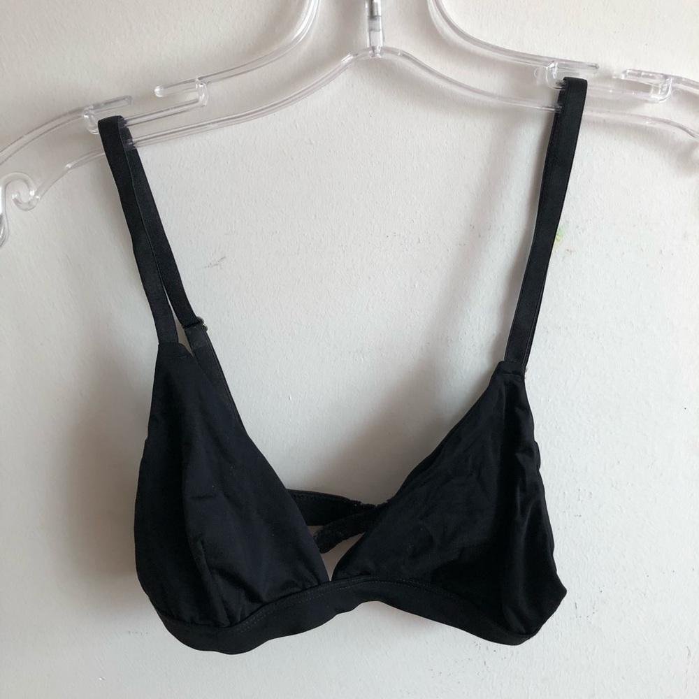 BASIC black bralette
